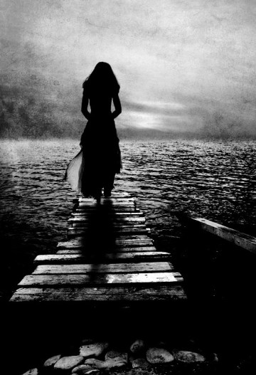 black-and-white-lonely